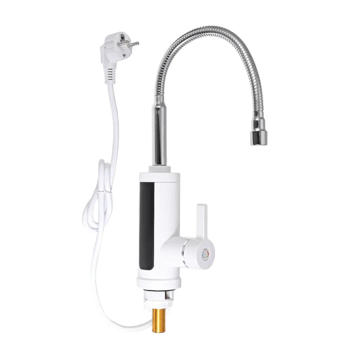 FlowHeat 3000W Instant Hot Water Kitchen Tap – Electric Mixer Tap with Temperature Display