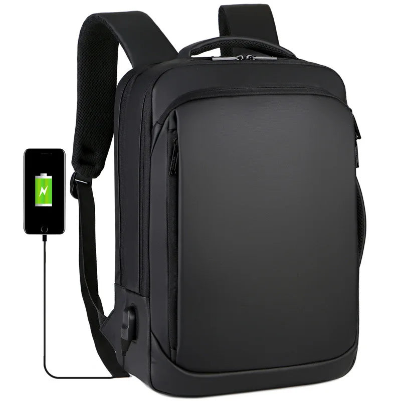 Vergel | Waterproof USB Charging Hiking & Travel Laptop Backpack