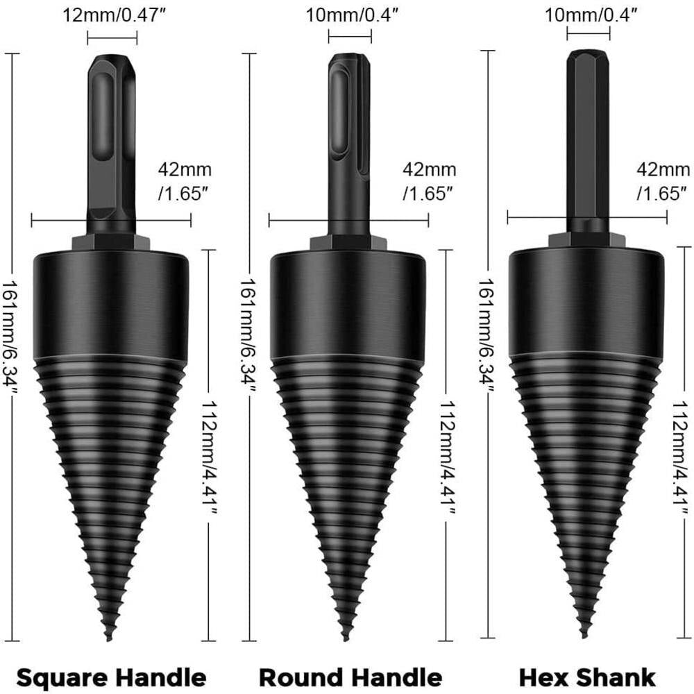 Oraliu Shank Firewood Drill Bit - Works With Any Drill