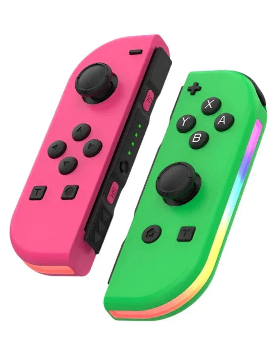 Bluetooth LED Wireless Controller for Nintendo Switch – Ergonomic Gamepad with RGB Lights