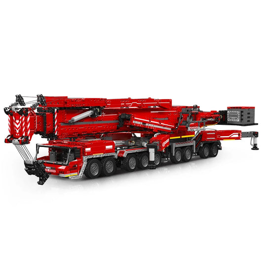 Crane Truck Building Set – 1700 Pieces – Motorised with Realistic Design & Movement