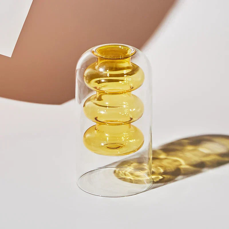 GlassBloom | Nordic Colourful Artistic Glass Vase