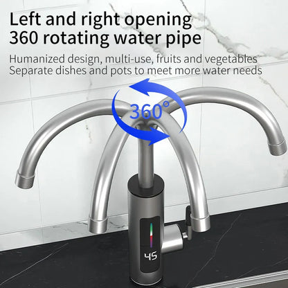Aqualis Electric Kitchen Tap – Instant Hot Water in Seconds