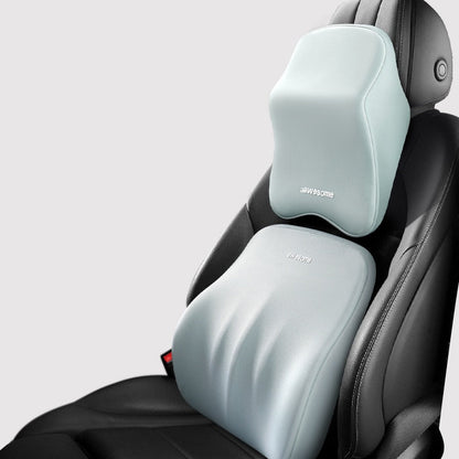 ErgoDrive Car Seat Support – Orthopaedic Cushion for Neck & Back Pain Relief While Driving