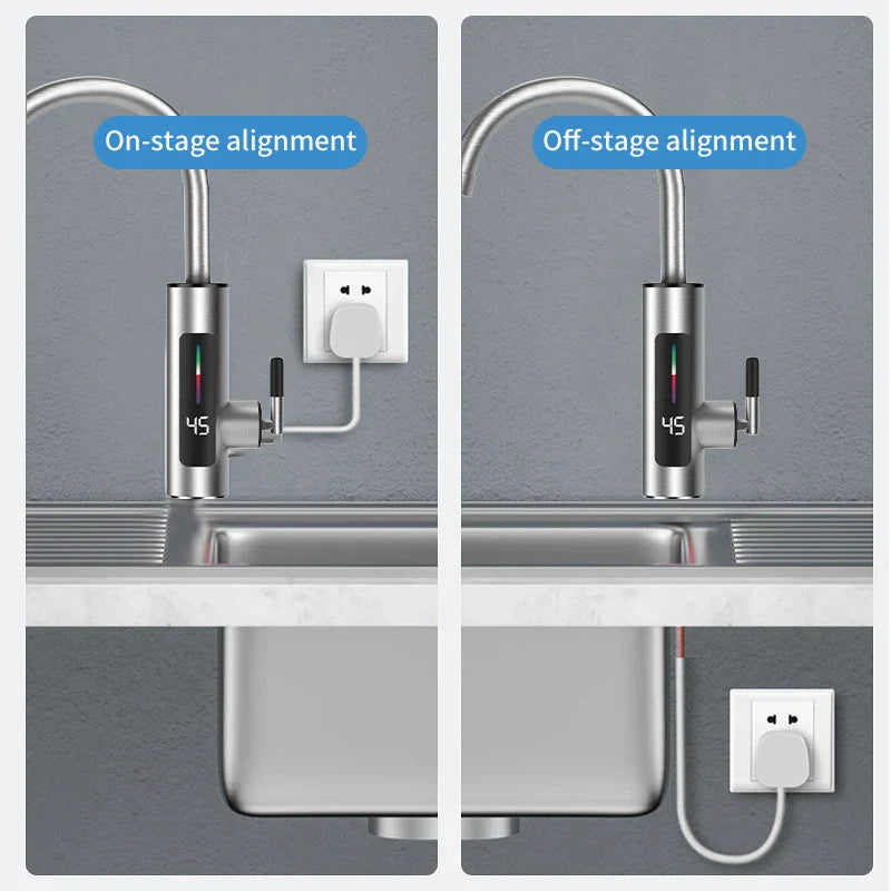 Aqualis Electric Kitchen Tap – Instant Hot Water in Seconds