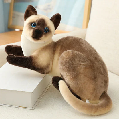 Siamese Cat Plush – Luxury Soft Cat Toy