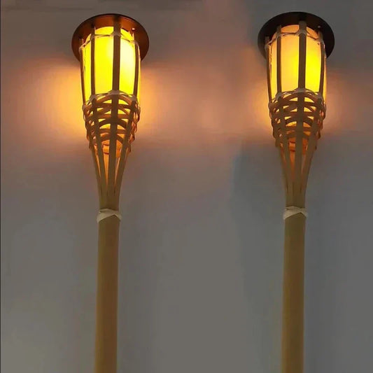 5-Piece Solar Torch Light Set – Flame Effect LED Garden Lights | Solar Powered & Weatherproof Outdoor Lighting