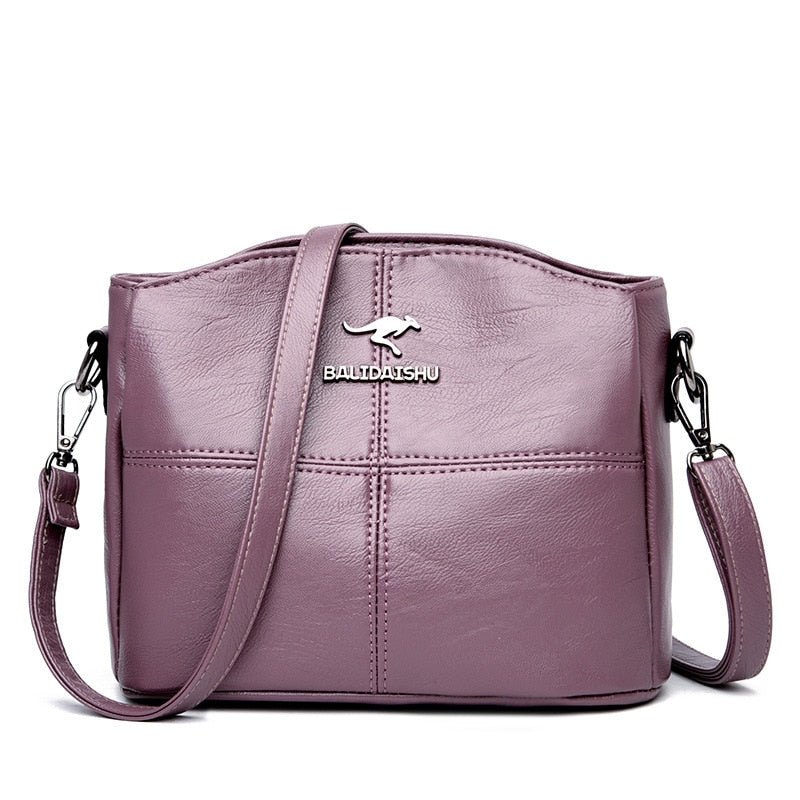 Elegant Leather Crossbody Bag – Stylish & Practical Shoulder Bag for Women