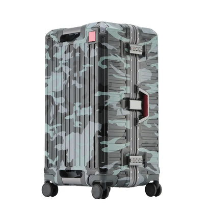 Zagreb – Wide Handle Hardshell Suitcase with Aluminium Frame & 360° Spinner Wheels