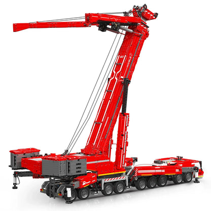 Crane Truck Building Set – 1700 Pieces – Motorised with Realistic Design & Movement