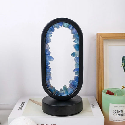 AuraStone | Natural Calming Amethyst Serenity Lamp