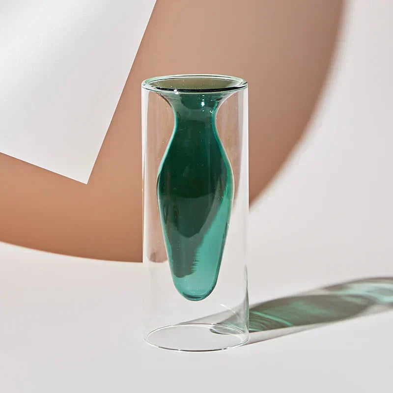 GlassBloom | Nordic Colourful Artistic Glass Vase