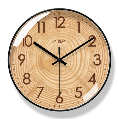 TimeWisp | Retro Scandinavian Minimalist Wall Clock – Timeless Design for Home & Office