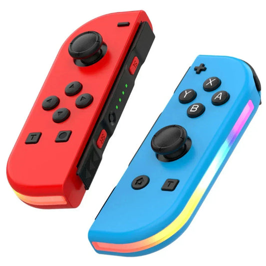 Bluetooth LED Wireless Controller for Nintendo Switch – Ergonomic Gamepad with RGB Lights
