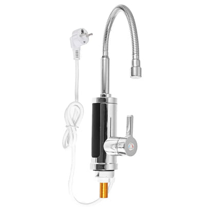 FlowHeat 3000W Instant Hot Water Kitchen Tap – Electric Mixer Tap with Temperature Display