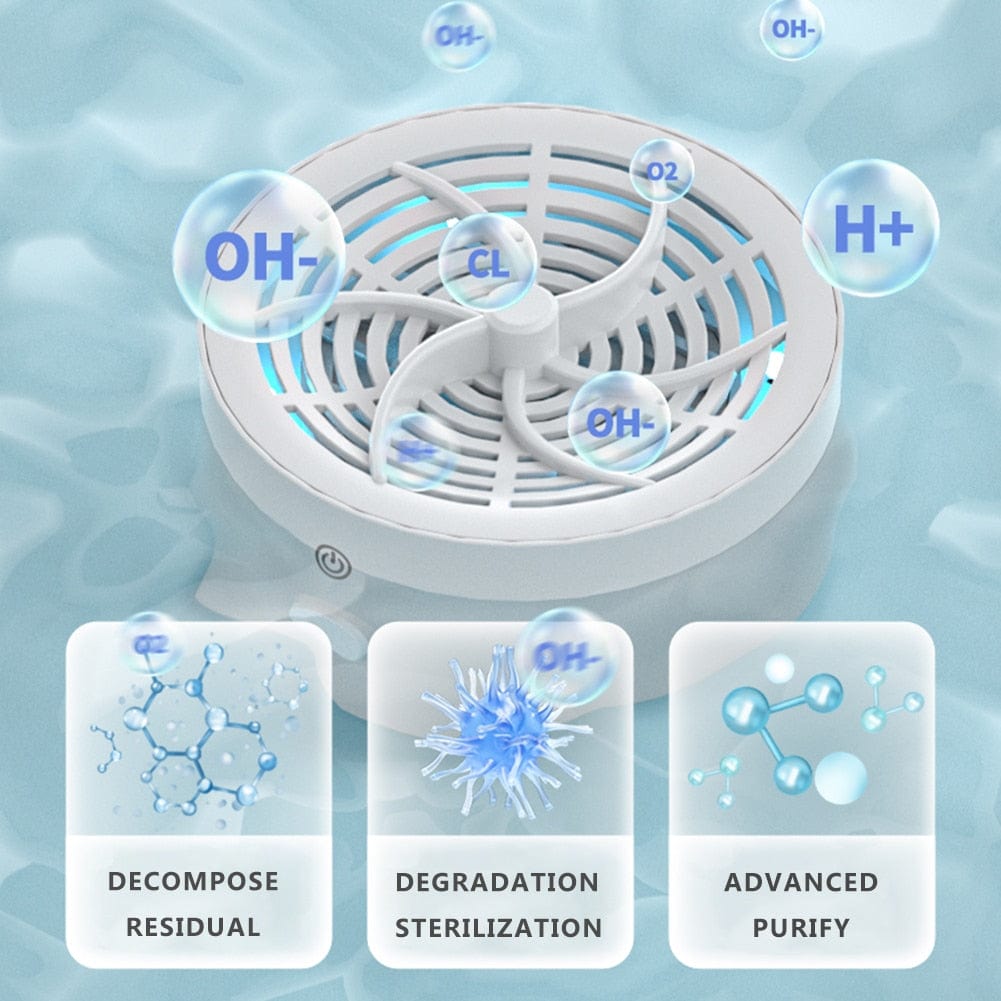Food Clean Pro | Portable Fruit & Vegetable Purifier with OH-Ion Technology