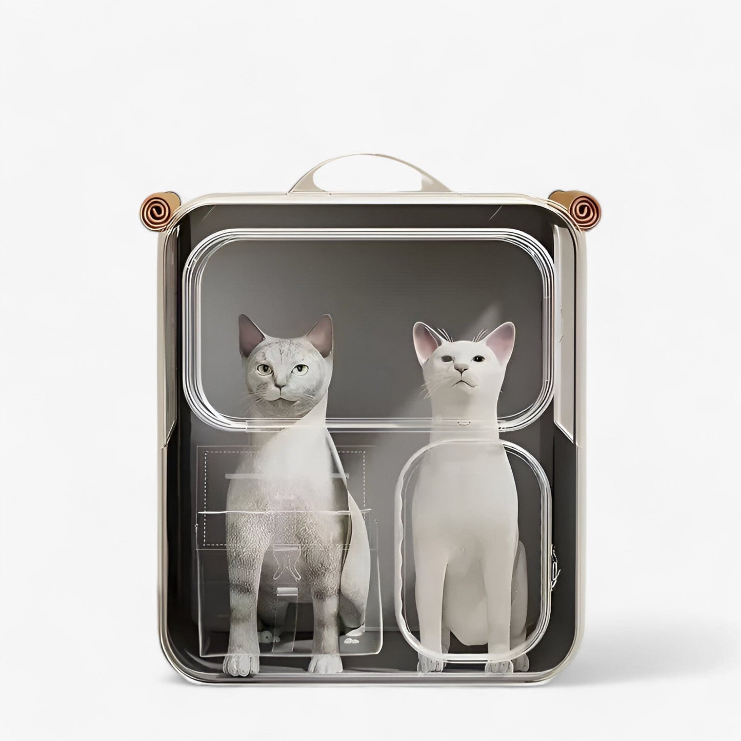 Luna – Cat Travel Backpack with Wheels & Removable Trolley Function