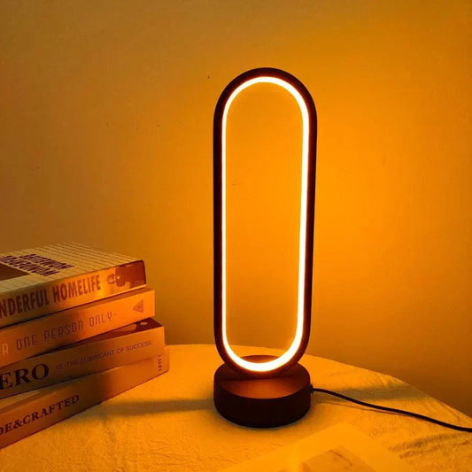 LED Night Lamp – Stylish Three-Colour Dimmable Bedside Light