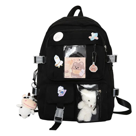 StudentBags Stylish School Backpack – Fits Laptops up to 15.6” | Trendy Design 45x30x15cm