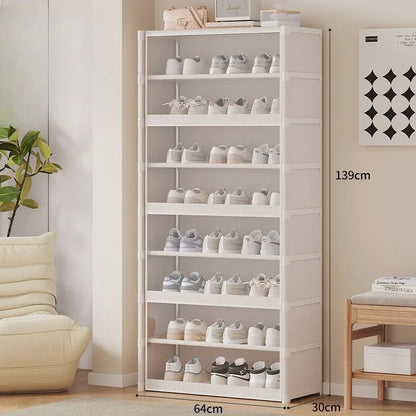 TransRack – Transparent Multi-Layer Shoe Storage Cabinet