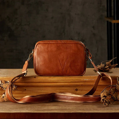 Milo | Retro Genuine Leather Crossbody Sling Bag