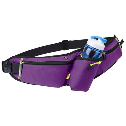 RunEase Hydration Running Belt – Waterproof Waist Pack with Bottle Holder & Storage Pockets