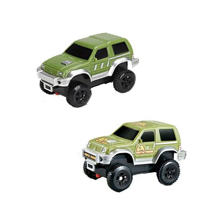 DinoTrack Dinosaur Toy Set – 360° Adventure Track with Lights & Sounds