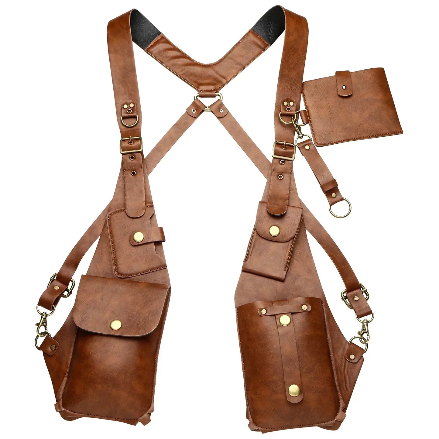 Leather Anti-Theft Shoulder Holster – Stylish & Secure Crossbody Bag