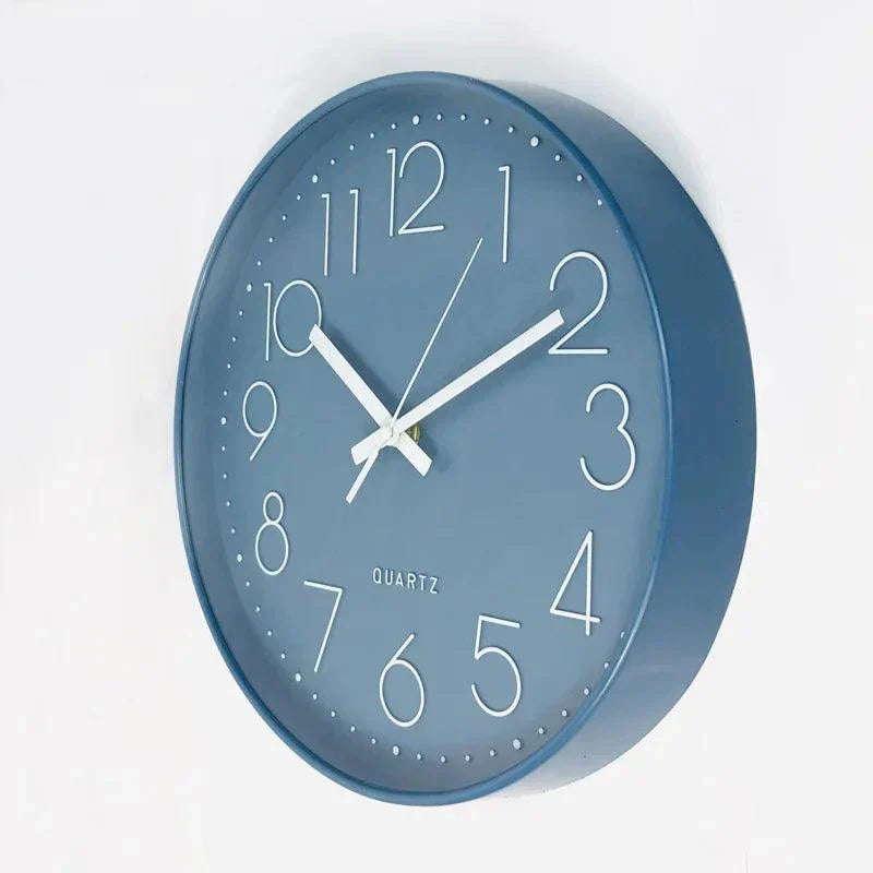 30cm Silent Non-Ticking Wall Clock – Modern Minimalist Design