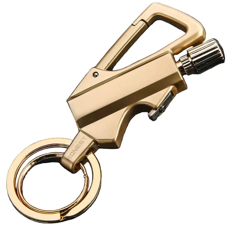 FlareKey – Multifunction Keychain Lighter | Windproof Kerosene Lighter for Outdoor & Everyday Use