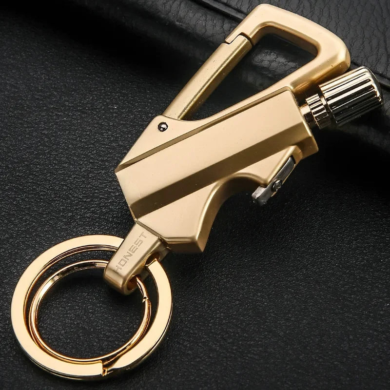 FlareKey – Multifunction Keychain Lighter | Windproof Kerosene Lighter for Outdoor & Everyday Use