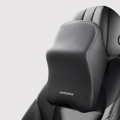 ErgoDrive Car Seat Support – Orthopaedic Cushion for Neck & Back Pain Relief While Driving