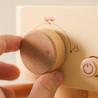 Little Barista Wooden Coffee Machine – Educational Pretend Play Toy | for Kids Age 1+