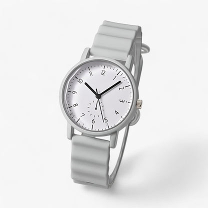 Mina Jelly Watch – Colourful Quartz Watch with Elegant Silicone Wave Strap