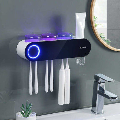 UV Toothbrush Sanitiser Holder – Automatic Disinfection & Antibacterial Protection
