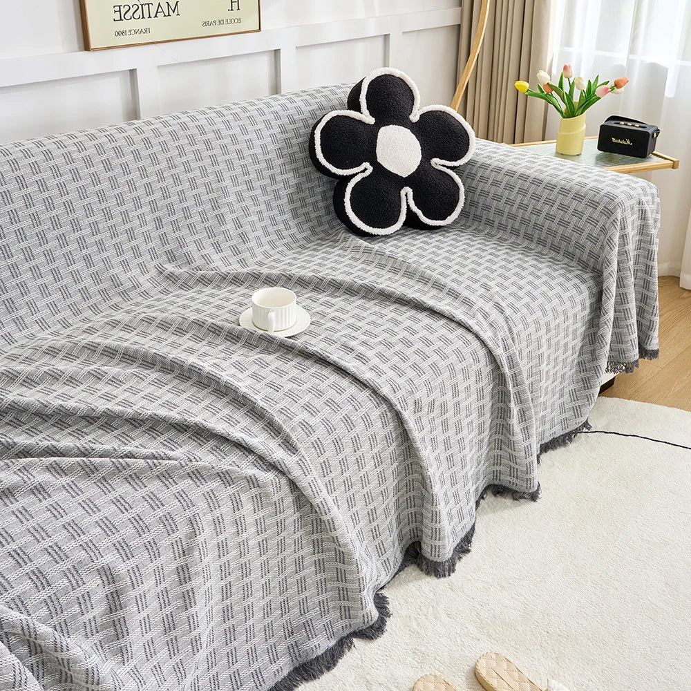 DualComfort Reversible Sofa Cover – Stylish, Washable Couch Protector for 3–4 Seater Sofas