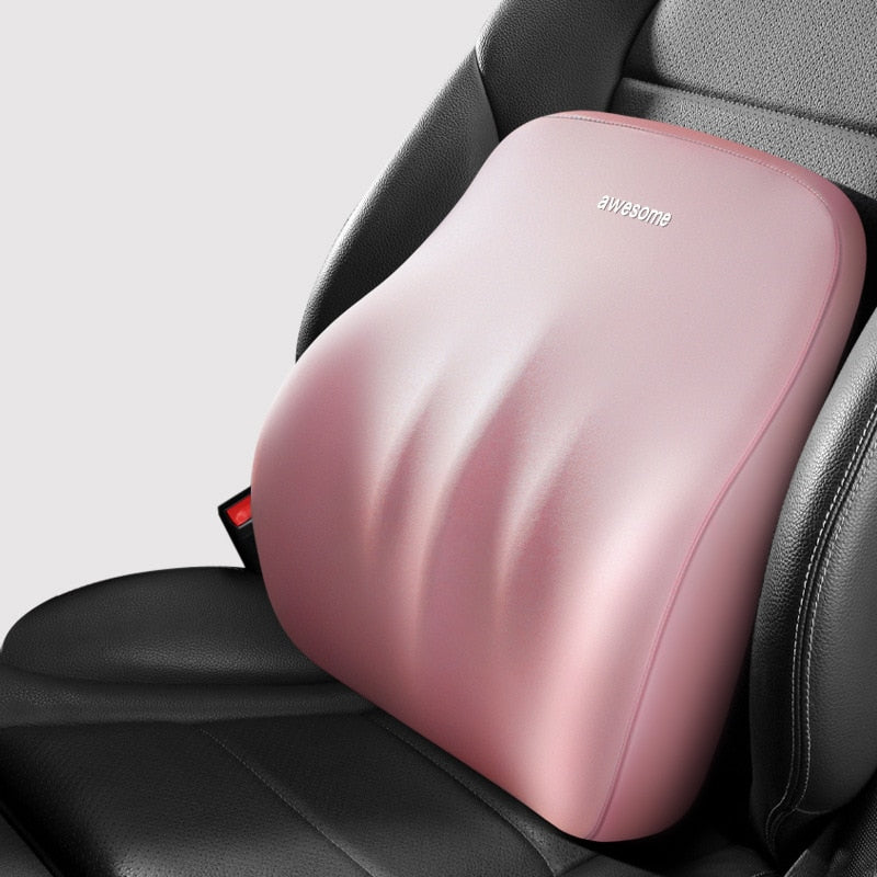 ErgoDrive Car Seat Support – Orthopaedic Cushion for Neck & Back Pain Relief While Driving