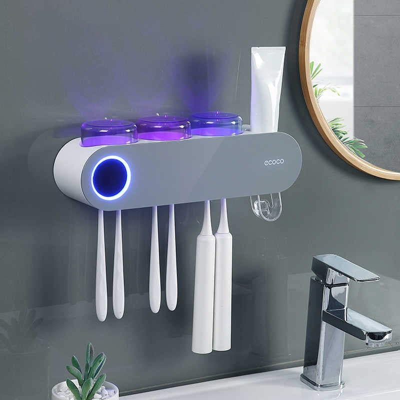 UV Toothbrush Sanitiser Holder – Automatic Disinfection & Antibacterial Protection
