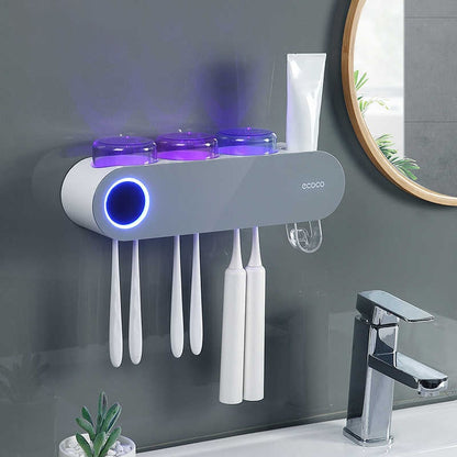 UV Toothbrush Sanitiser Holder – Automatic Disinfection & Antibacterial Protection