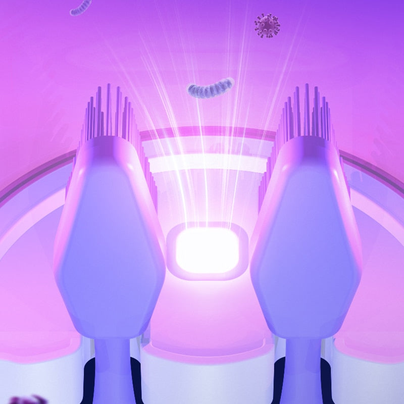 UV Toothbrush Sanitiser Holder – Automatic Disinfection & Antibacterial Protection