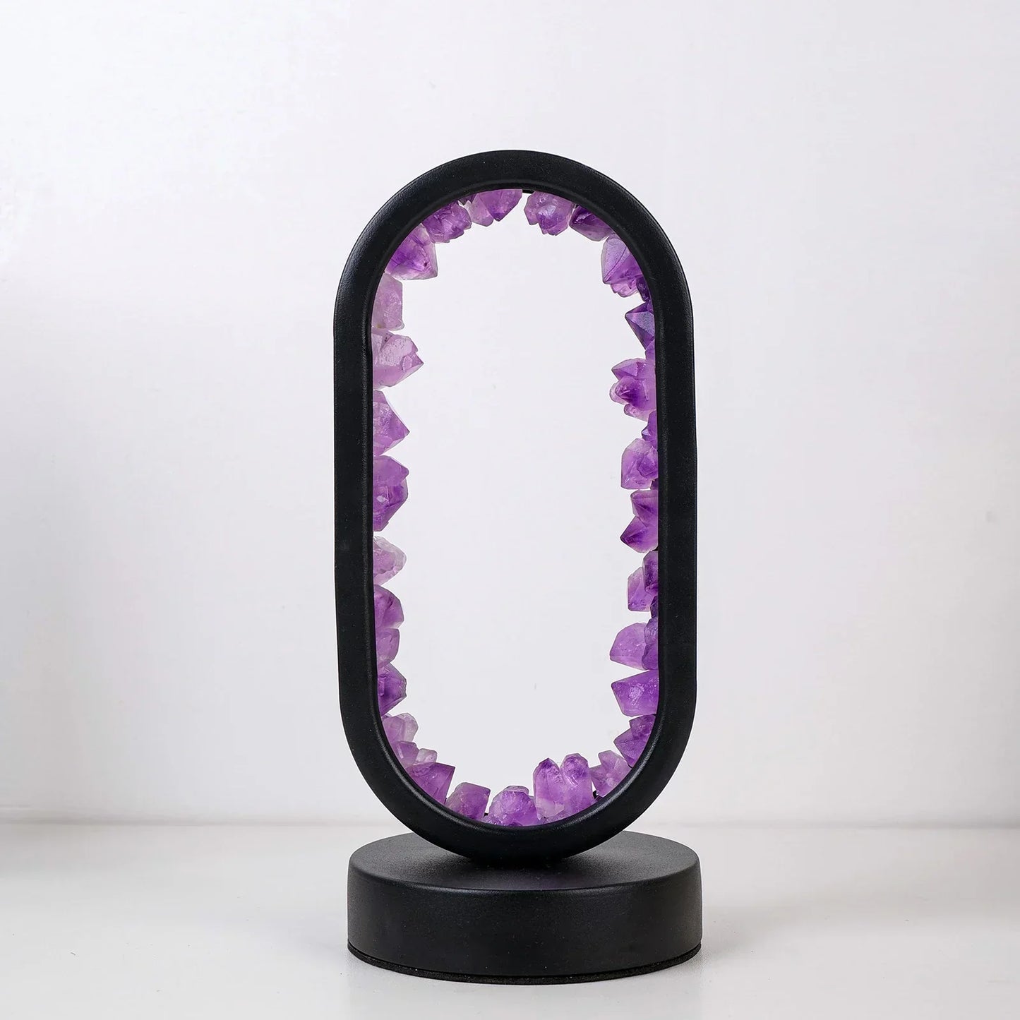 AuraStone | Natural Calming Amethyst Serenity Lamp