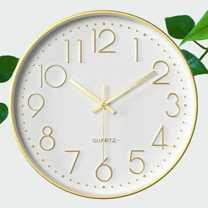 30cm Silent Non-Ticking Wall Clock – Modern Minimalist Design