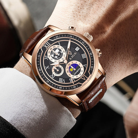 Classic Chronograph Men’s Watch | Stylish & Functional Luxury Wristwatch for Every Occasion