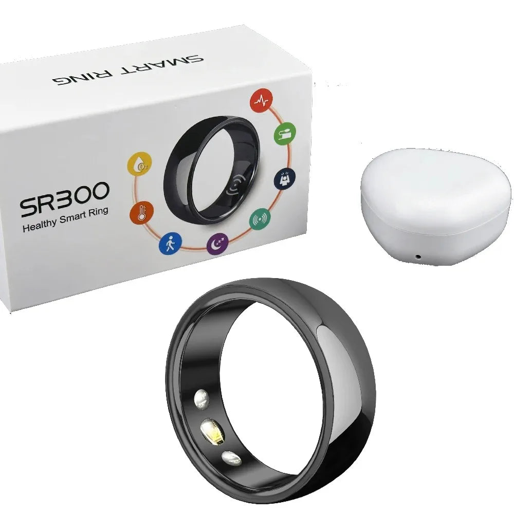 VitalityRing – Stylish Smart Health Monitor Ring | Tracks Heart Rate, Sleep, Blood Oxygen & More