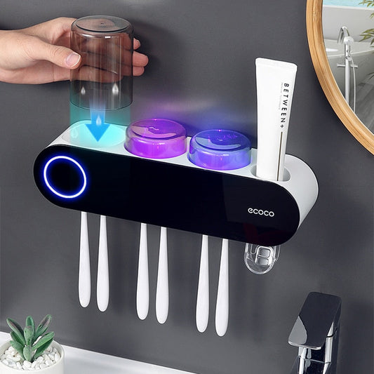 UV Toothbrush Sanitiser Holder – Automatic Disinfection & Antibacterial Protection