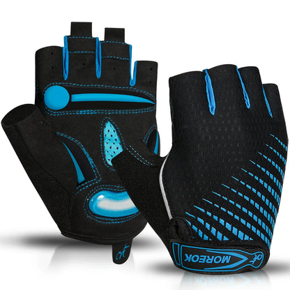 RideEase Half Finger Cycling Gloves – Shock Absorbing, Breathable & Anti-Slip Gloves