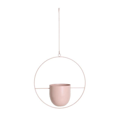 DecoBloom Hanging Planter – Elegant Indoor & Outdoor Metal Plant Pot with Chain