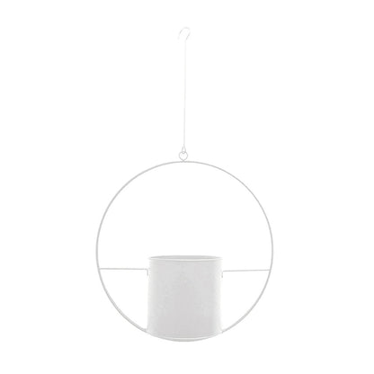 DecoBloom Hanging Planter – Elegant Indoor & Outdoor Metal Plant Pot with Chain