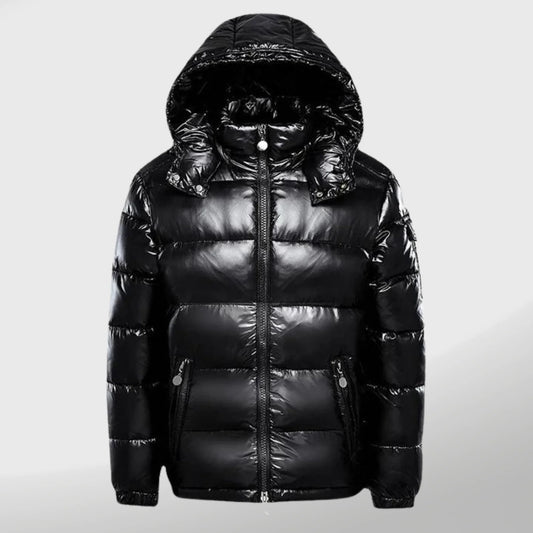 Marty - Luxurious Long-Sleeve Zip-Up Puffer Jacket