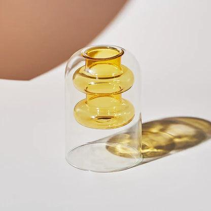 GlassBloom | Nordic Colourful Artistic Glass Vase